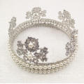 Beauté Reine Couronne et Ring Tiaras Hot Sale Real Diamond Tiaras